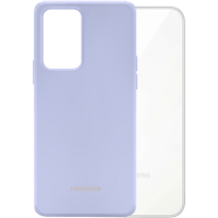 Mobilize Galaxy A54 Siliconen (TPU) Hoesje Paars - Achterkant