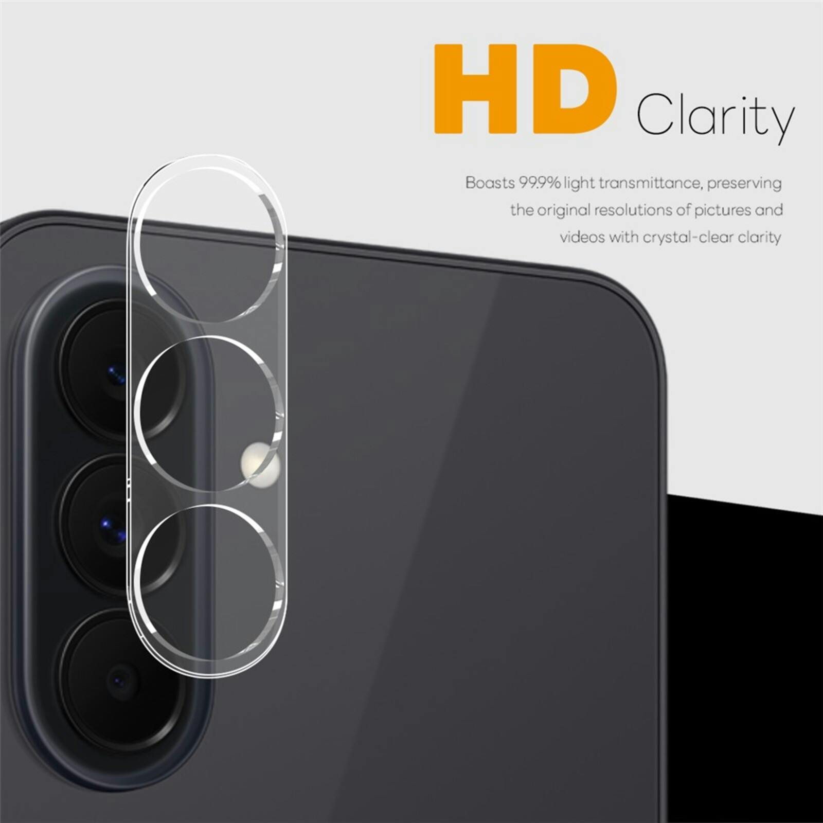 Northjo Samsung Galaxy S26 FE Camera Protector Transparant