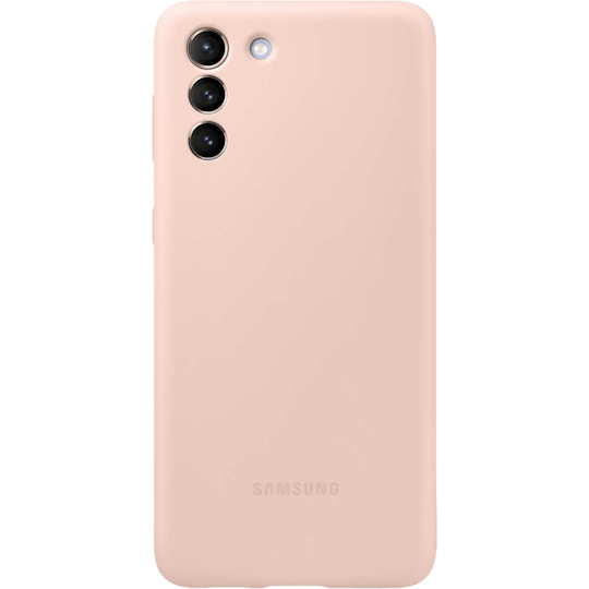 Samsung Galaxy S21 Plus Siliconen Hoesje Roze