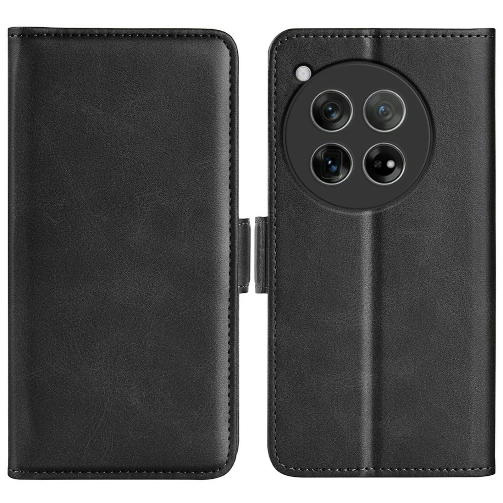Comfycase OnePlus 12 Bookcase Hoesje Zwart