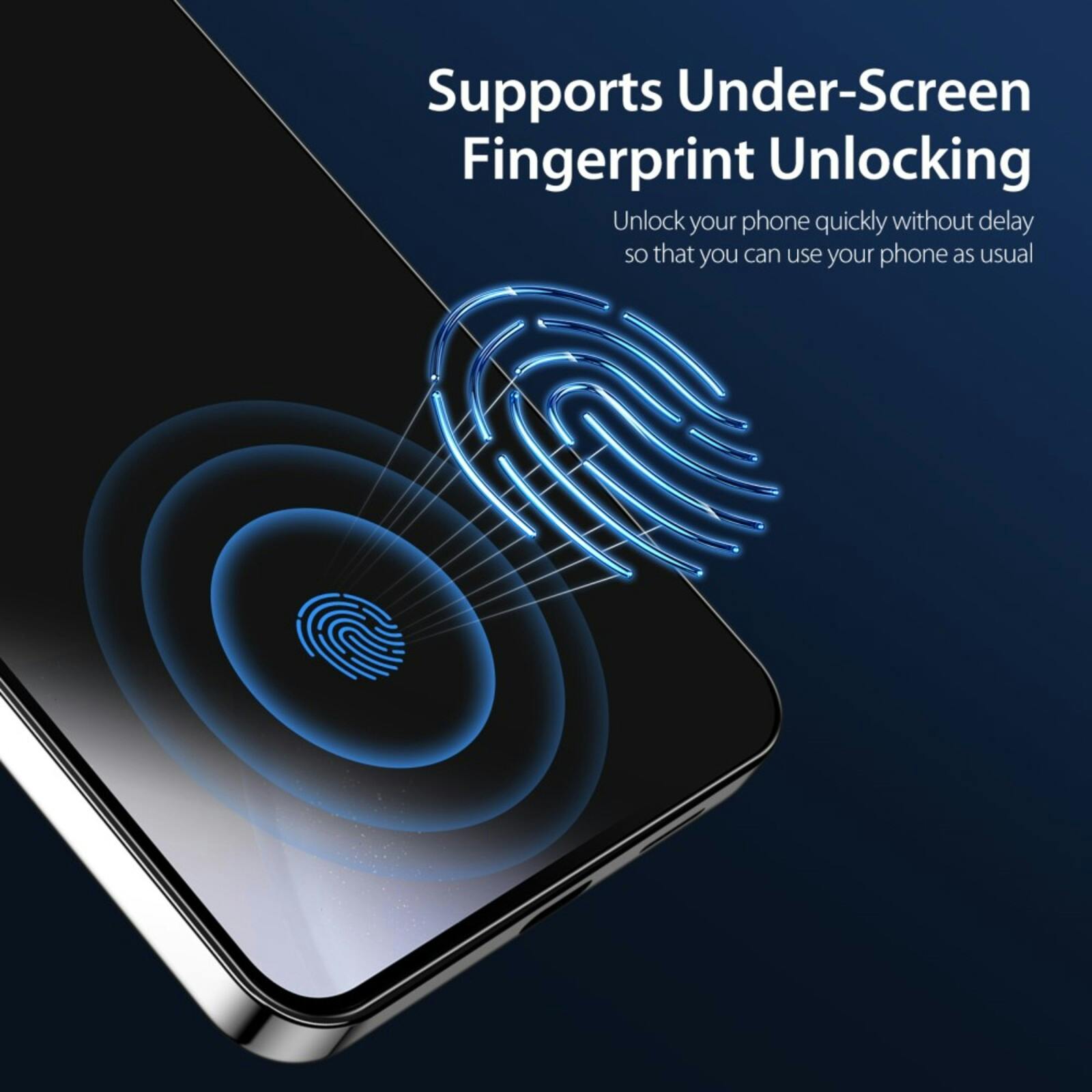 DUX DUCIS Samsung Galaxy S25 Plus Privacy Screenprotector Gehard Glas Transparant