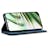 CaseBody OnePlus 12R Denim Bookcase Blauw