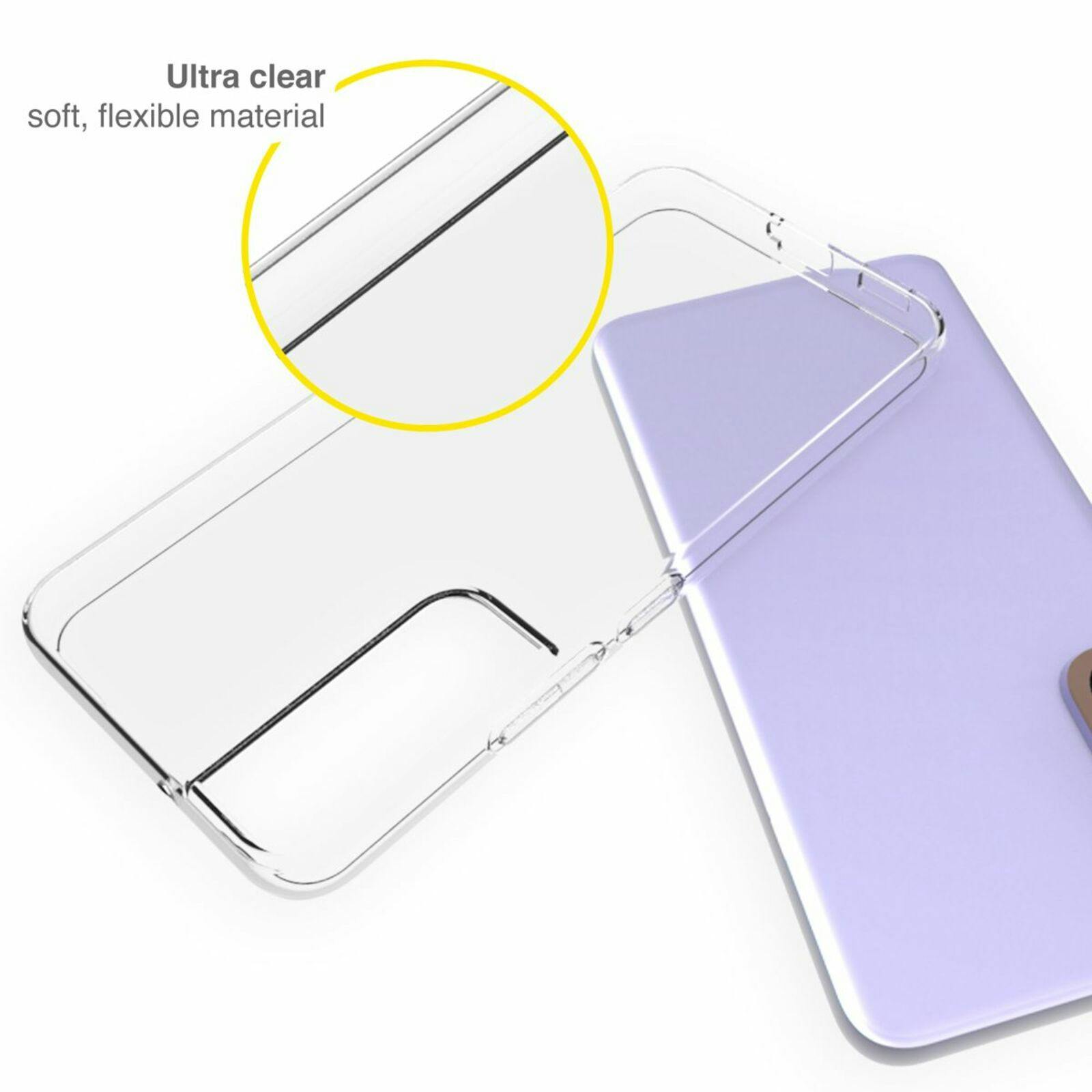 Kees Galaxy S22 Telefoonhoesje Transparant