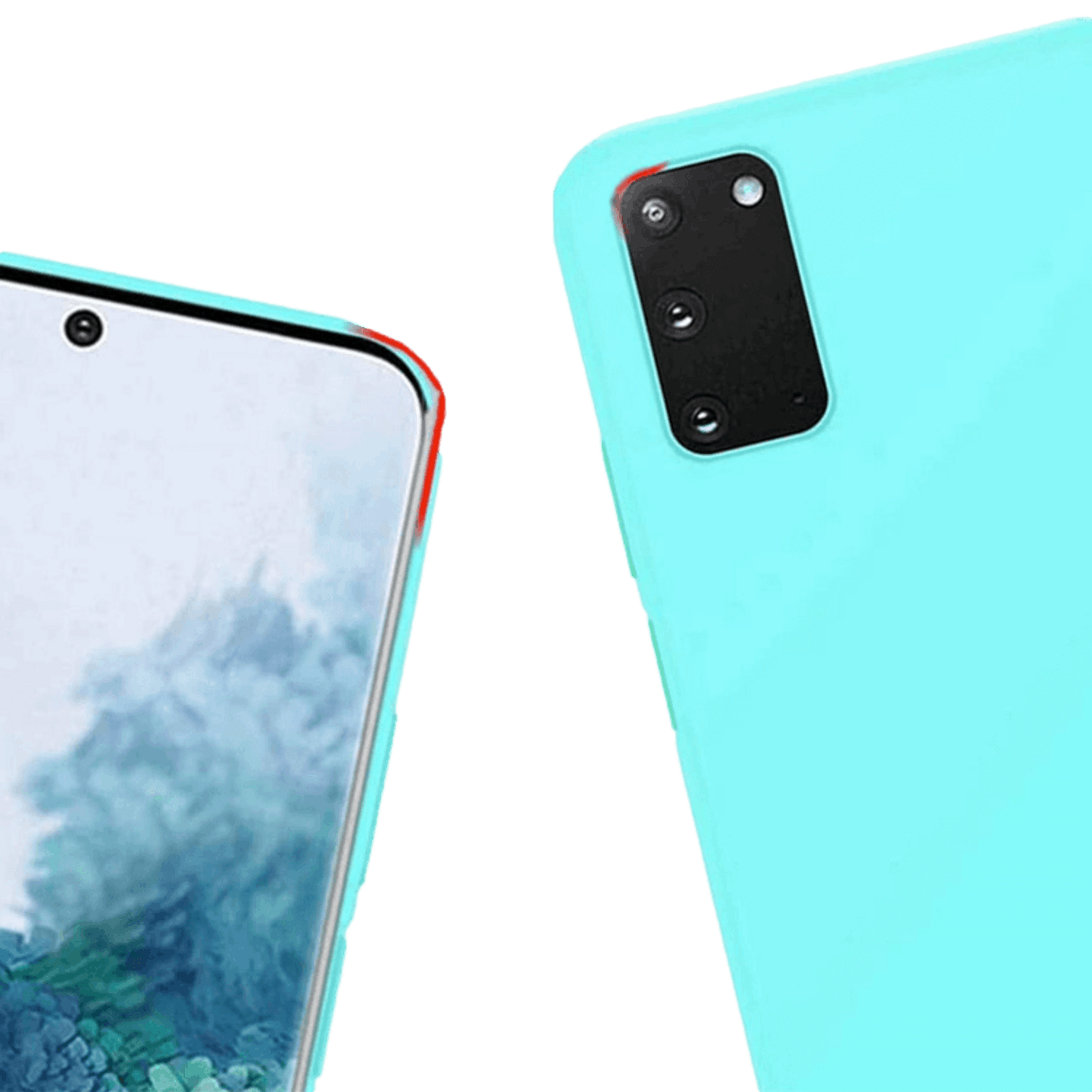 Mocaa Samsung Galaxy S20 FE Slim-Fit Telefoonhoesje Groen