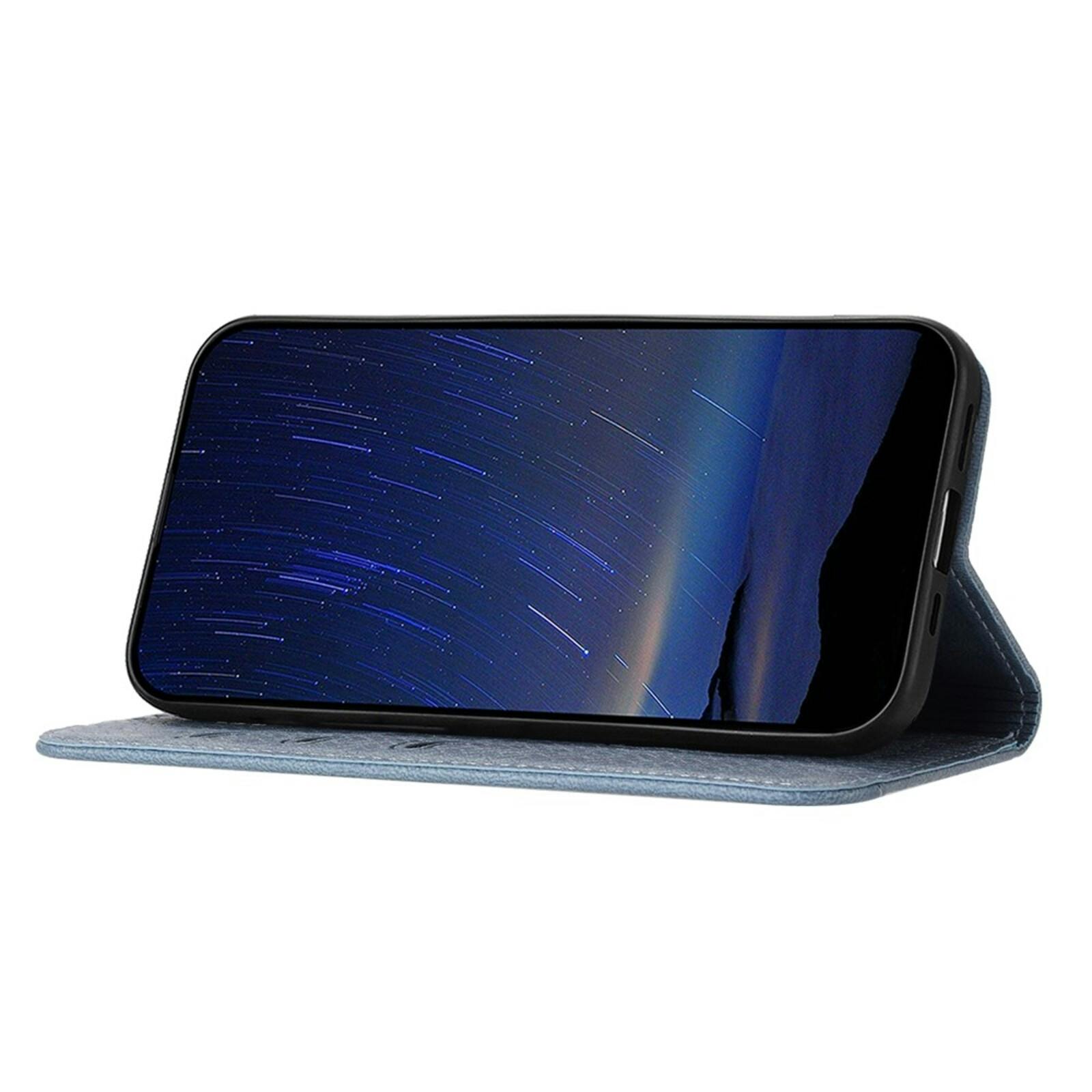 Comfycase Apple iPhone 17 Zacht Boek Hoesje Blauw