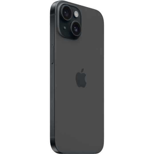 Apple iPhone 15 Black - Zijkant