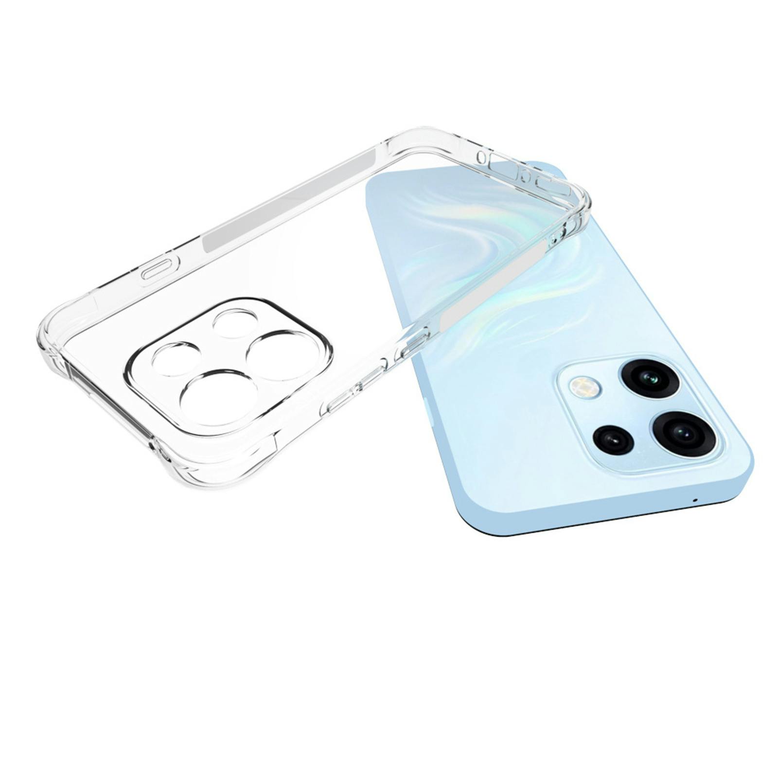 CaseBody OPPO Reno16 F 5G Shockproof Hoesje Transparant