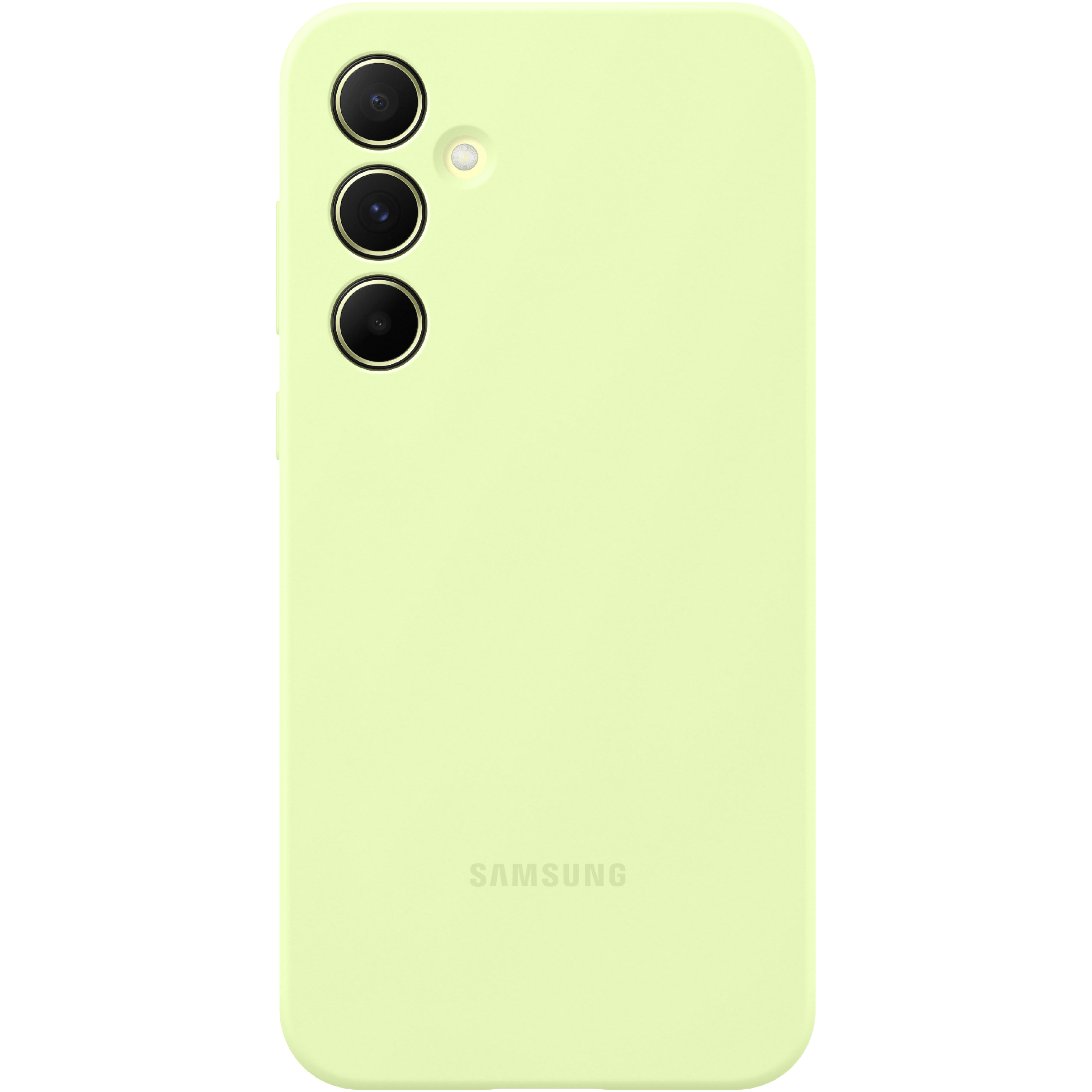 Samsung Galaxy A55 Siliconen Hoesje Lime