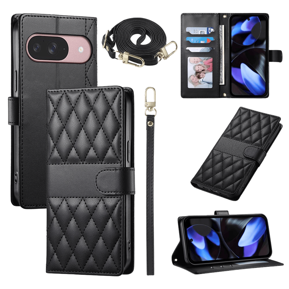 TwoTone Google Pixel 11 (Pro) Wallet Hoesje Zwart