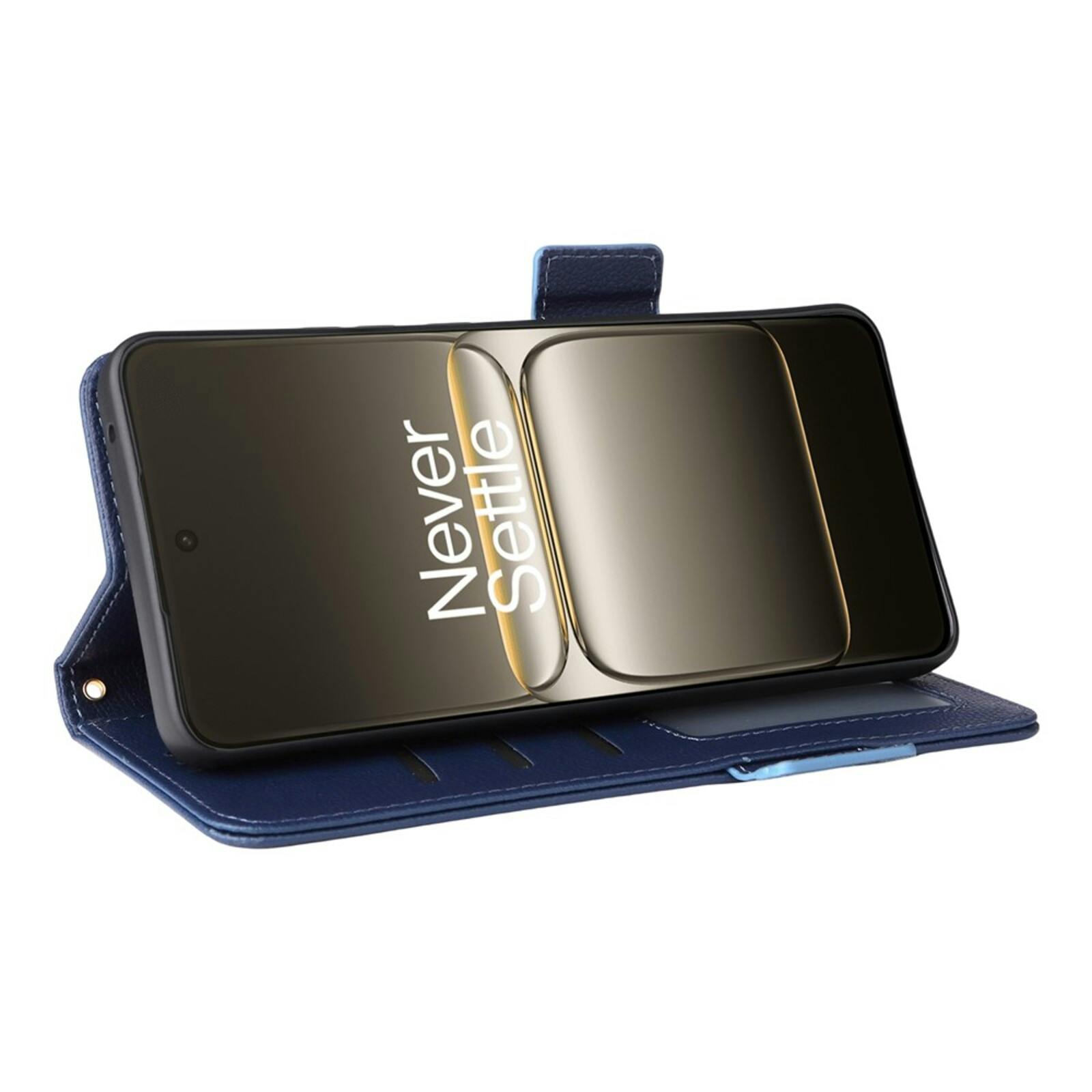 Comfycase OnePlus Nord CE5 Book Case met Koord Donkerblauw