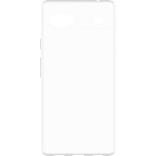 Just in Case Pixel 6a Siliconen (TPU) Hoesje Transparant