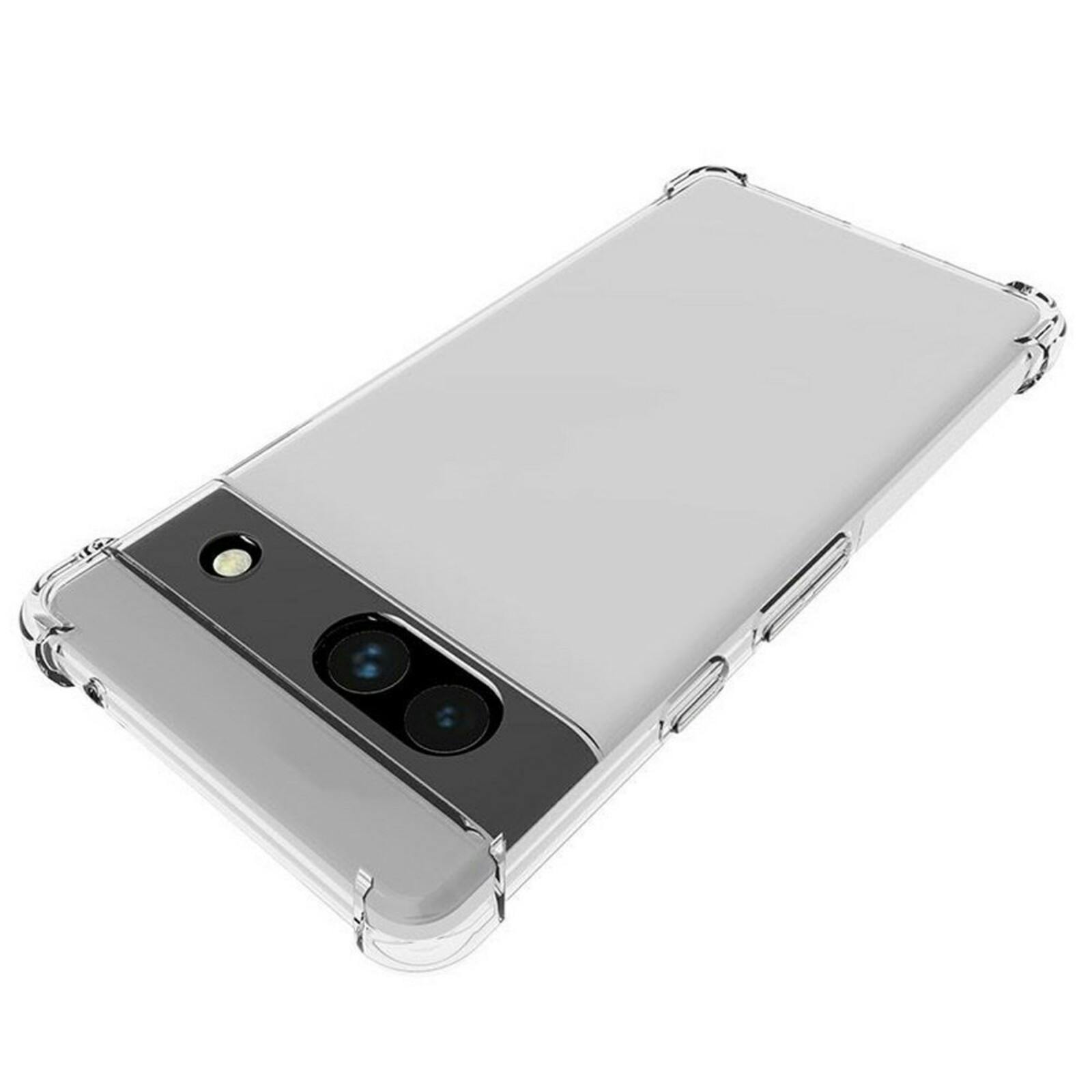 CaseBody Google Pixel 7a Shockproof Hoesje Transparant