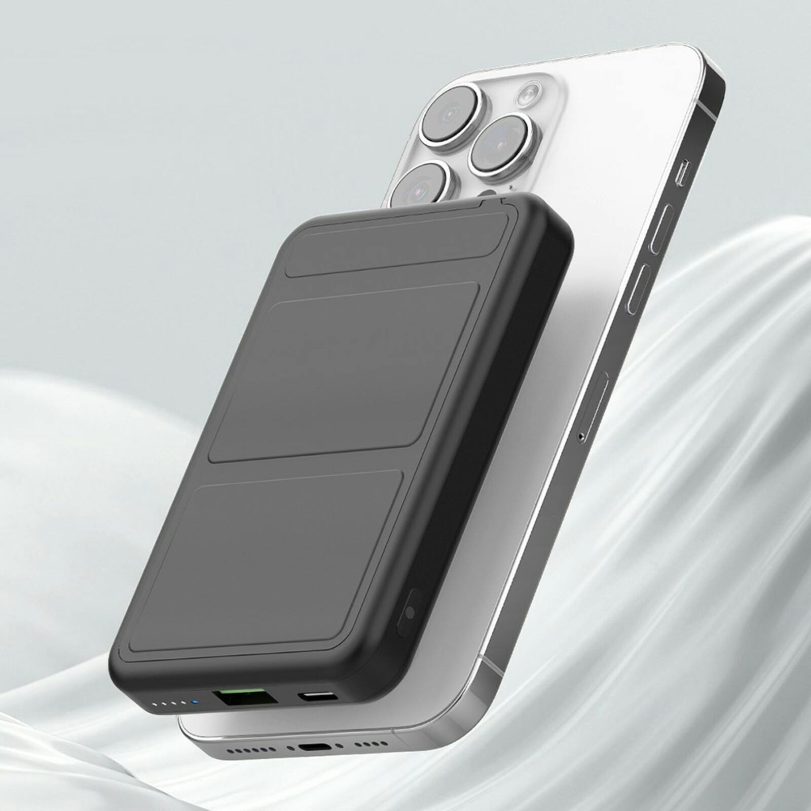 Benwis Slick 22.5W 10.000mAh MagSafe Powerbank Zwart 10.000 mAh