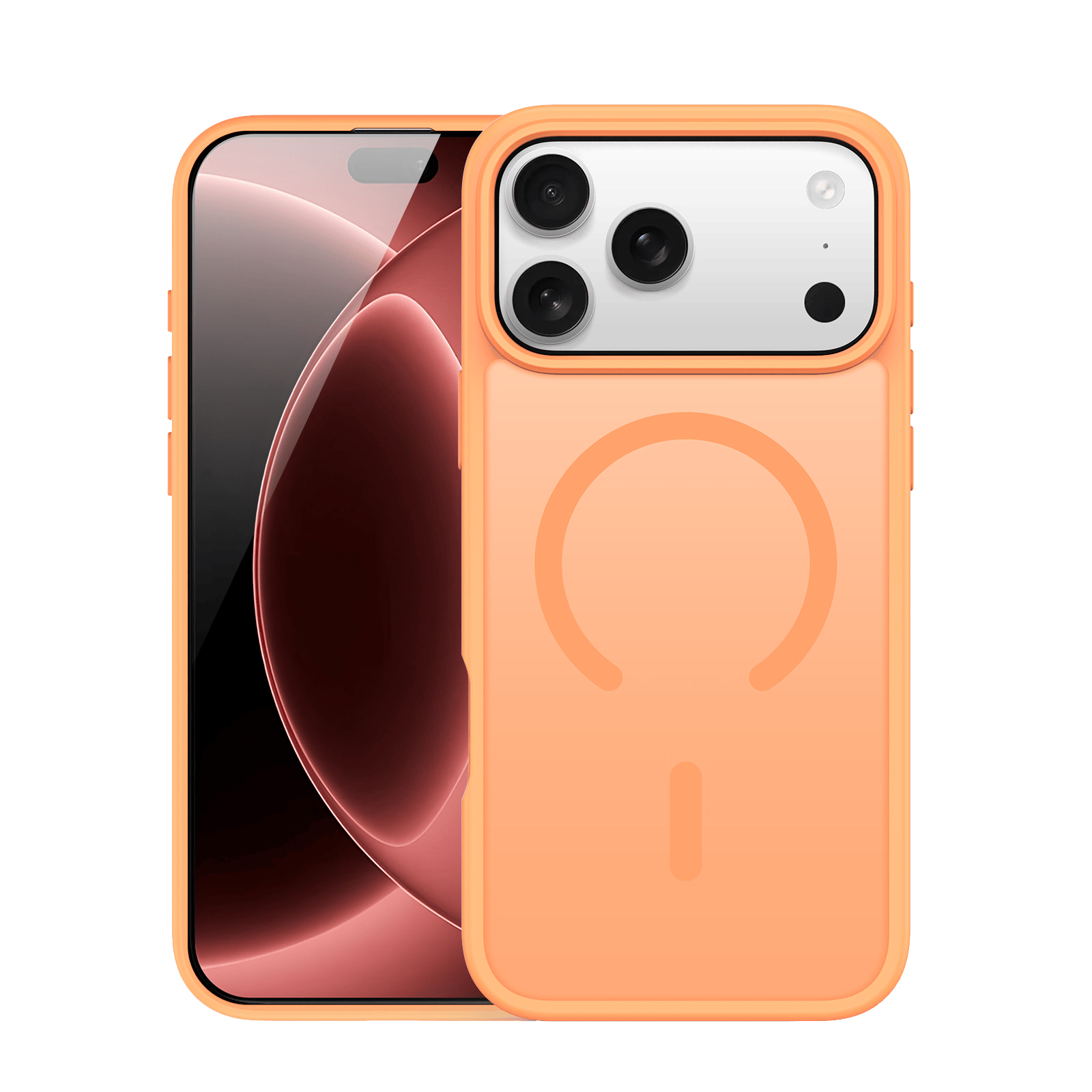 DUX DUCIS iPhone 18 Pro Max Mat MagSafe Hoesje Oranje