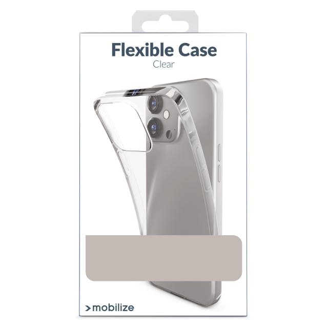 Mobilize Motorola Moto G75 TPU Hoesje Transparant