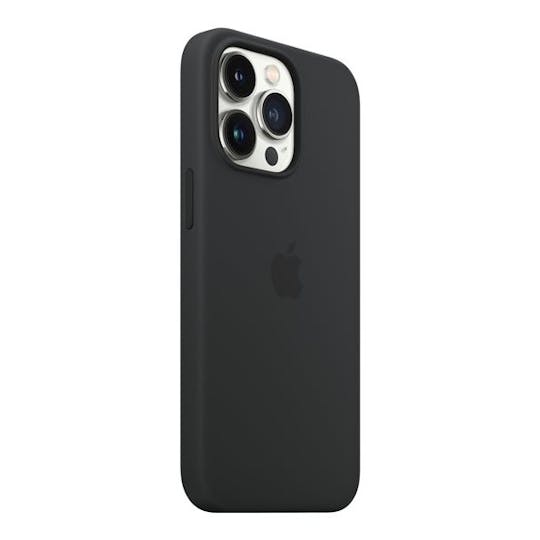 Apple iPhone 13 Pro MagSafe Siliconen Hoesje Midnight Zwart