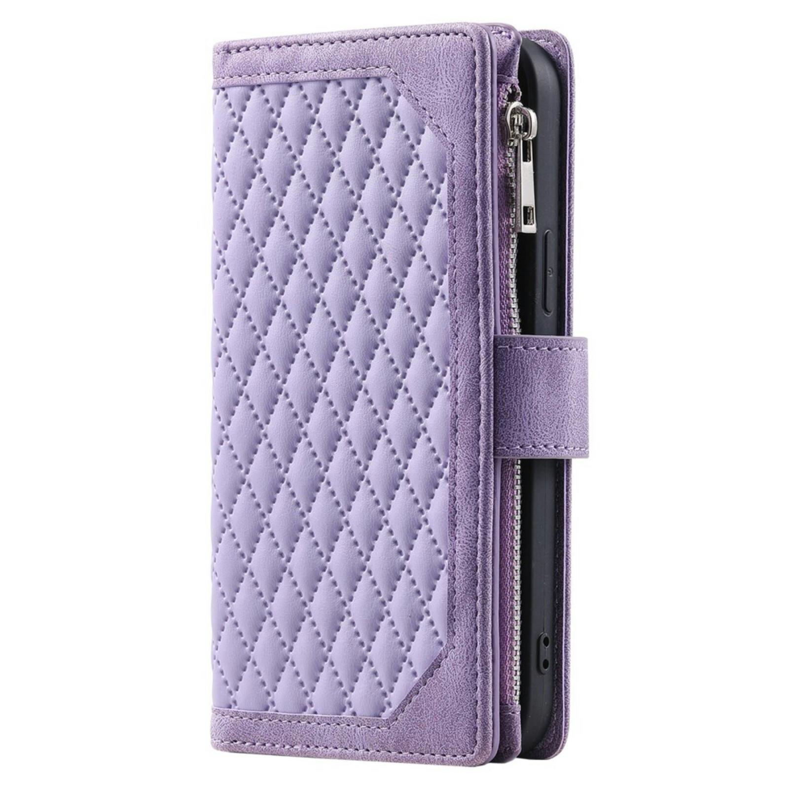 TwoTone Apple iPhone 16e Wallet Hoesje Paars