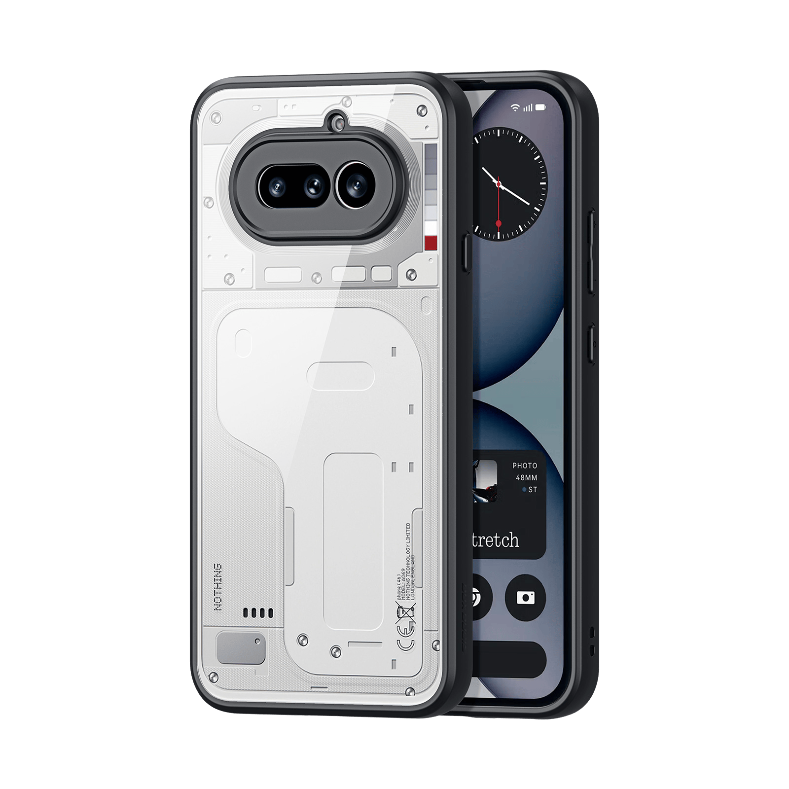 DUX DUCIS Nothing Phone (4a) Aimo Series Hoesje Zwart