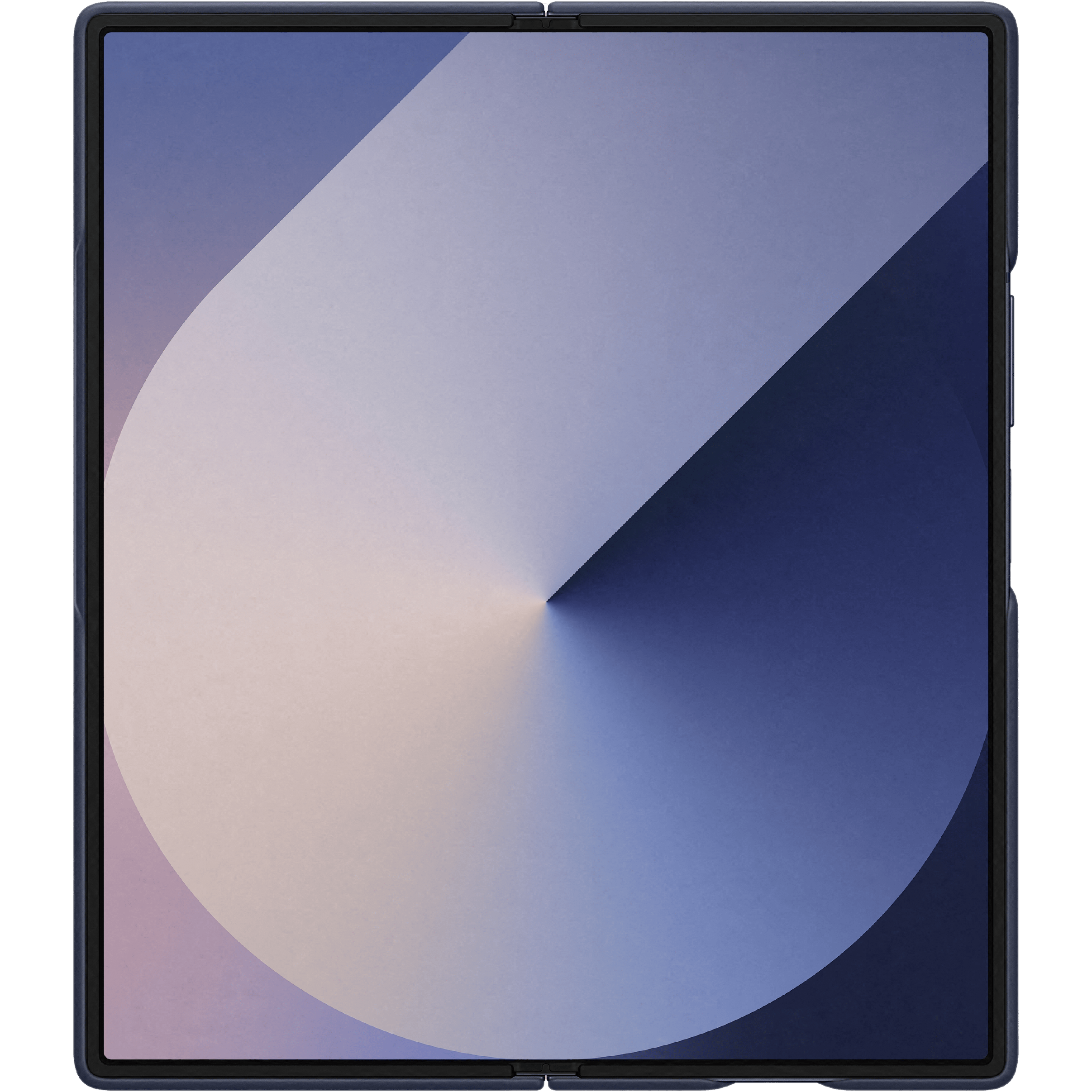 Samsung Galaxy Z Fold6 S Pen Hoesje Navy - Voorkant