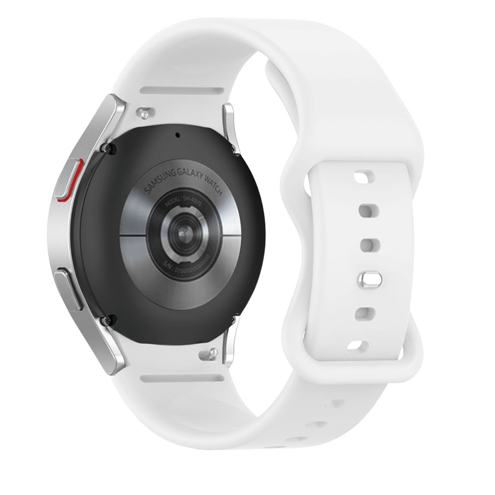 Kalebol Universeel Siliconen Watch Bandje Wit