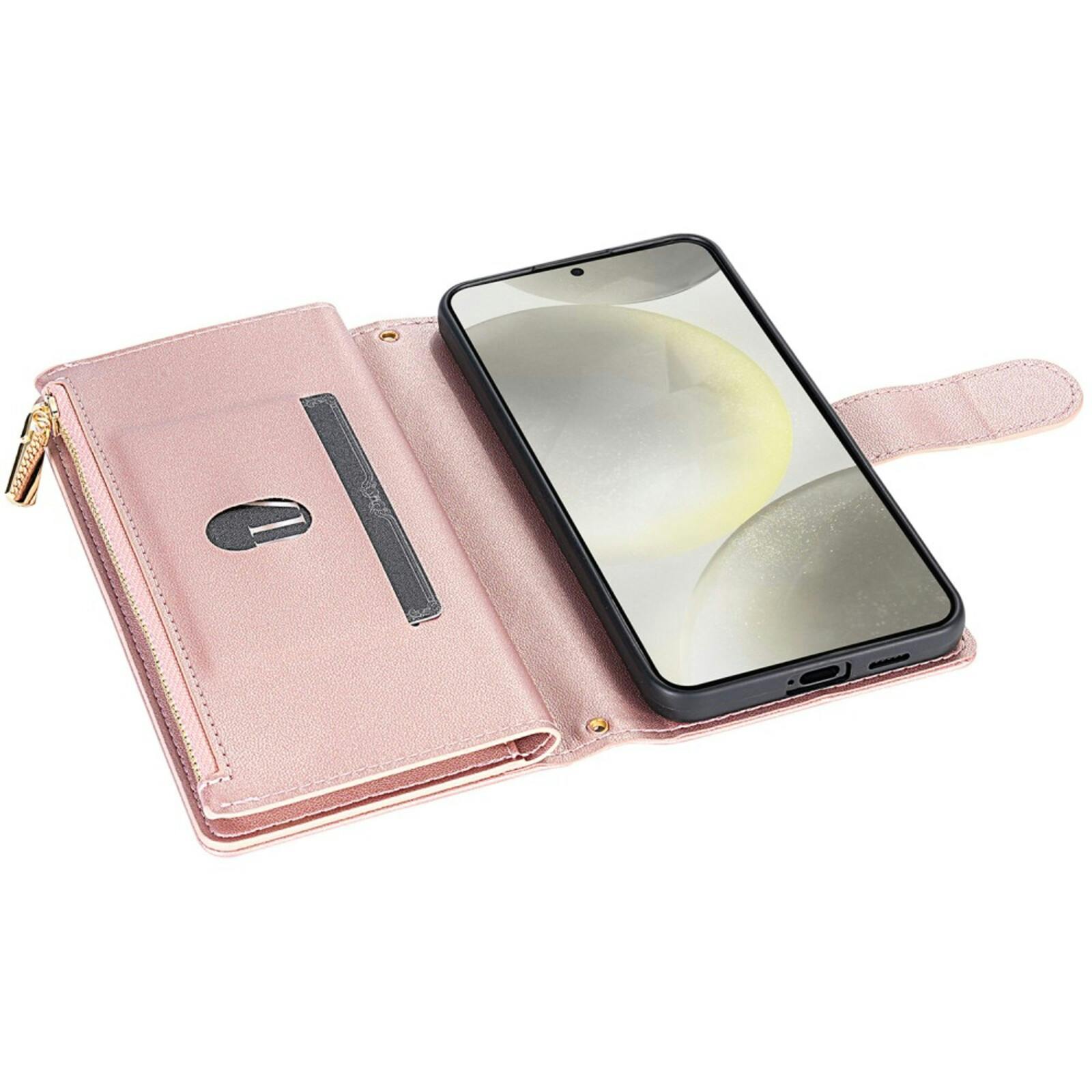 Comfycase Samsung Galaxy A56 Fashion Wallet Case Roségoud