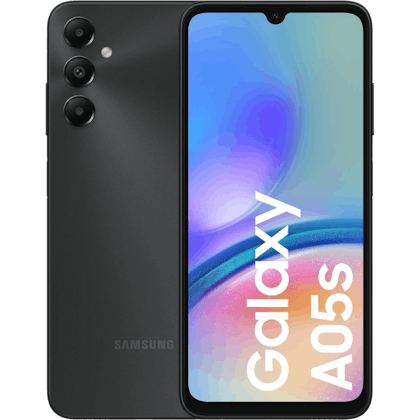 Samsung Galaxy A05s Black - Voorkant & achterkant