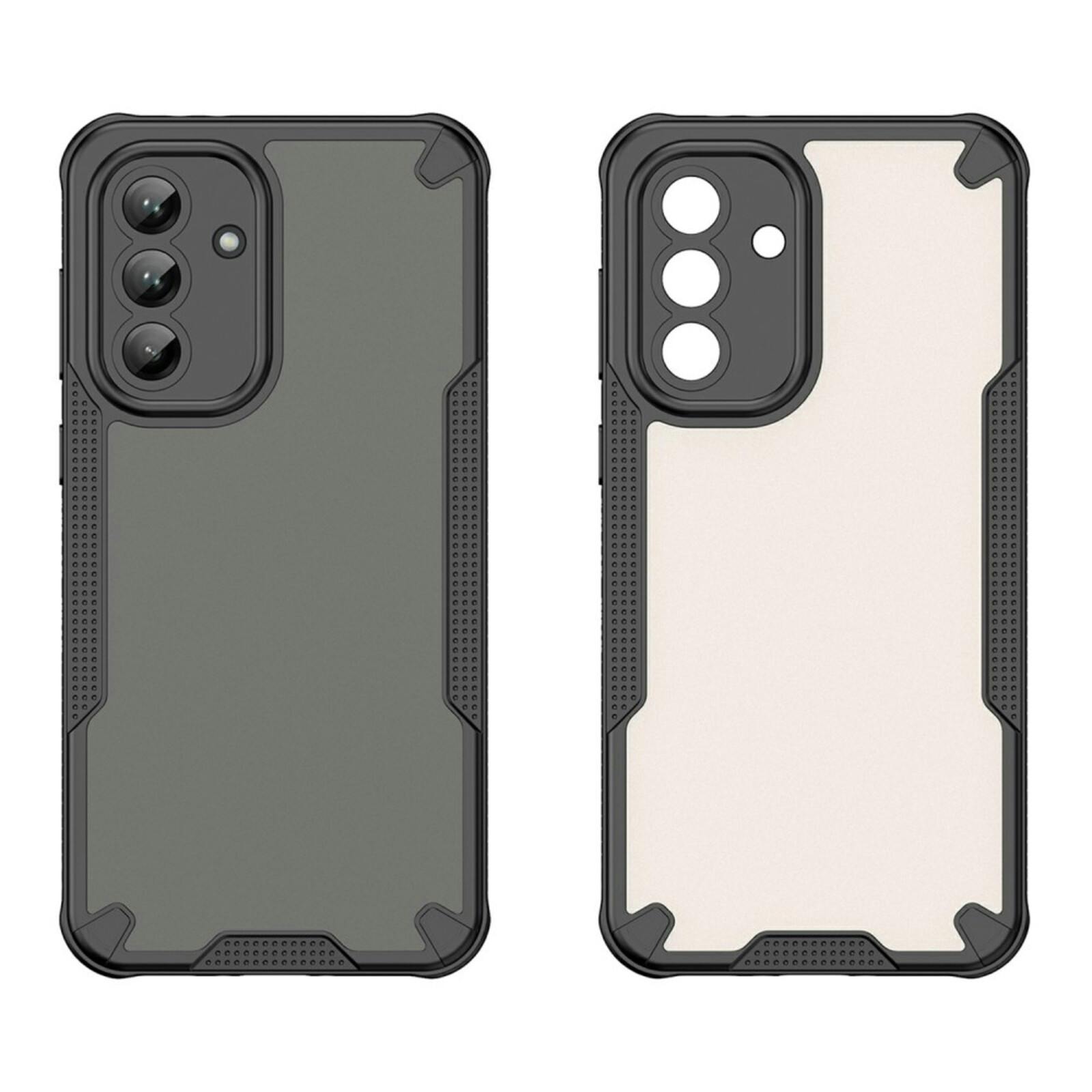 Mocaa Samsung Galaxy A36 Lichtgewicht Rugged Beschermhoesje Zwart