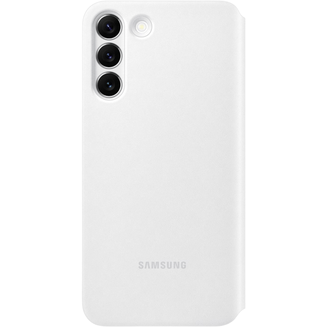 Samsung Galaxy S22 Plus Smart Doorzichtig View Hoesje White