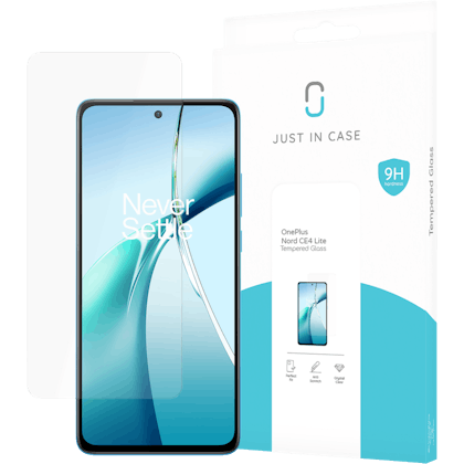 Just in Case OnePlus Nord CE4 Lite Glazen Screenprotector Transparant