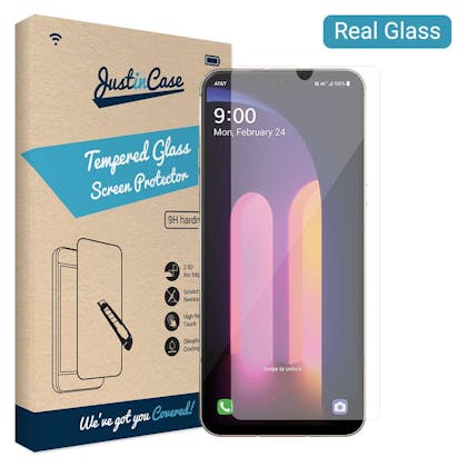 Just in Case V60 ThinQ 5G Tempered Glass Screenprotector