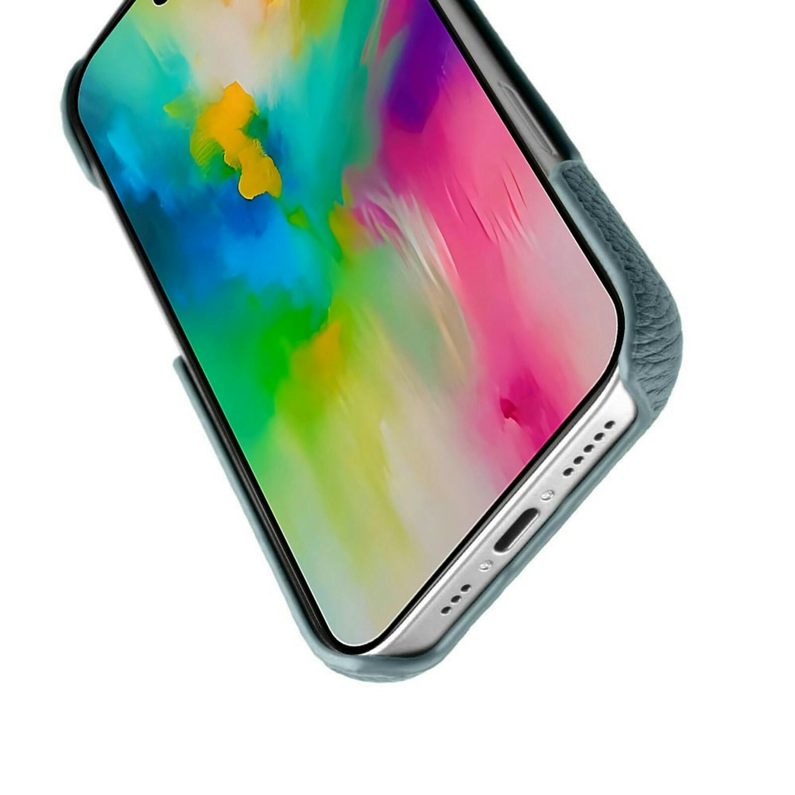 Melkco Apple iPhone 16 Pro Max Leather MagSafe Cover Blauw