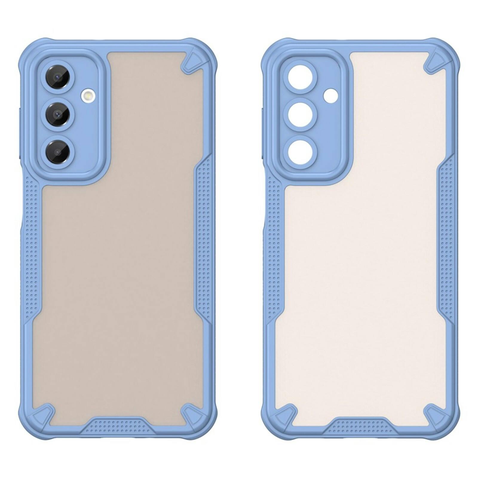 Mocaa Samsung Galaxy A16 Lichtgewicht Rugged Beschermhoesje Blauw