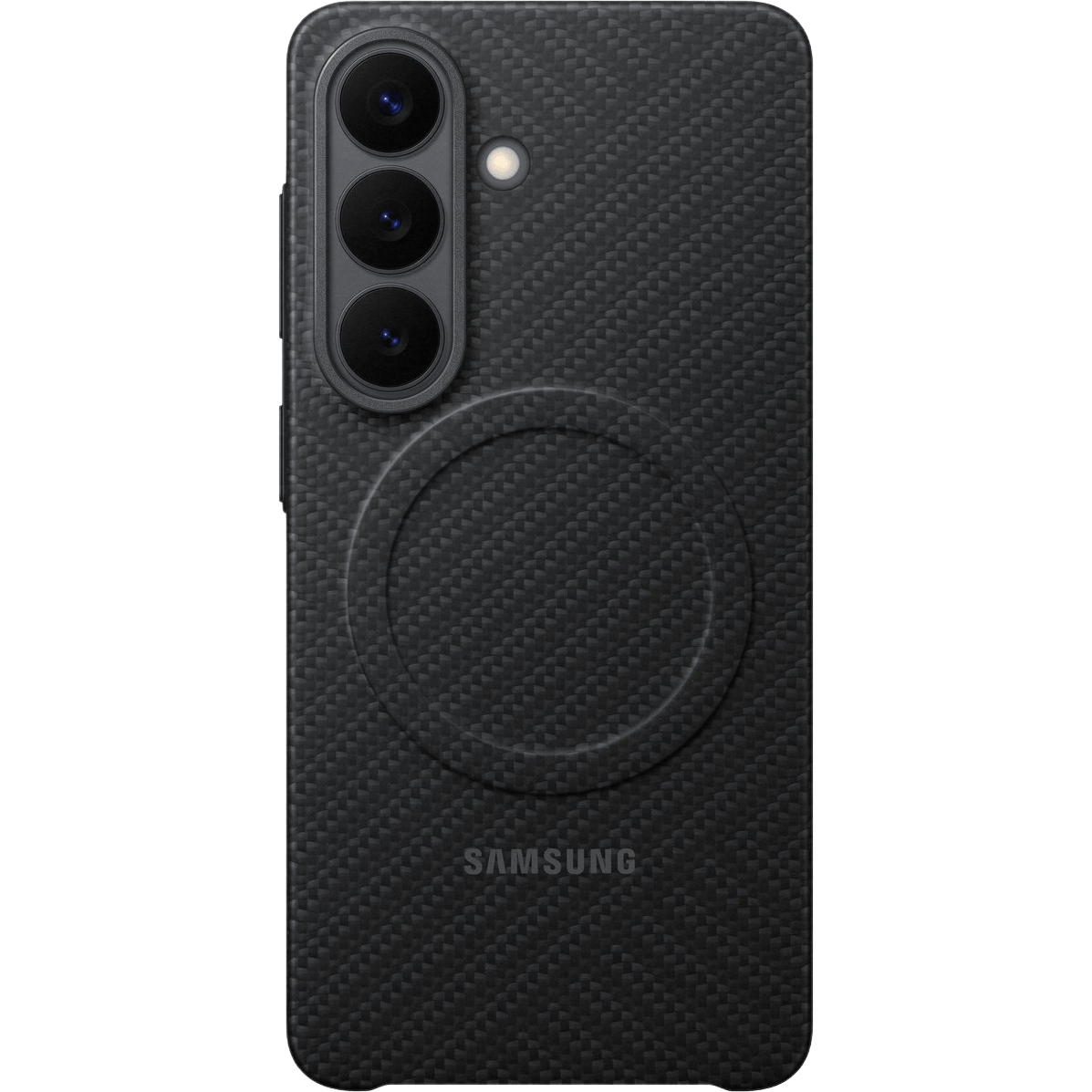 Samsung Galaxy S26 Carbon Magnet Case Zwart