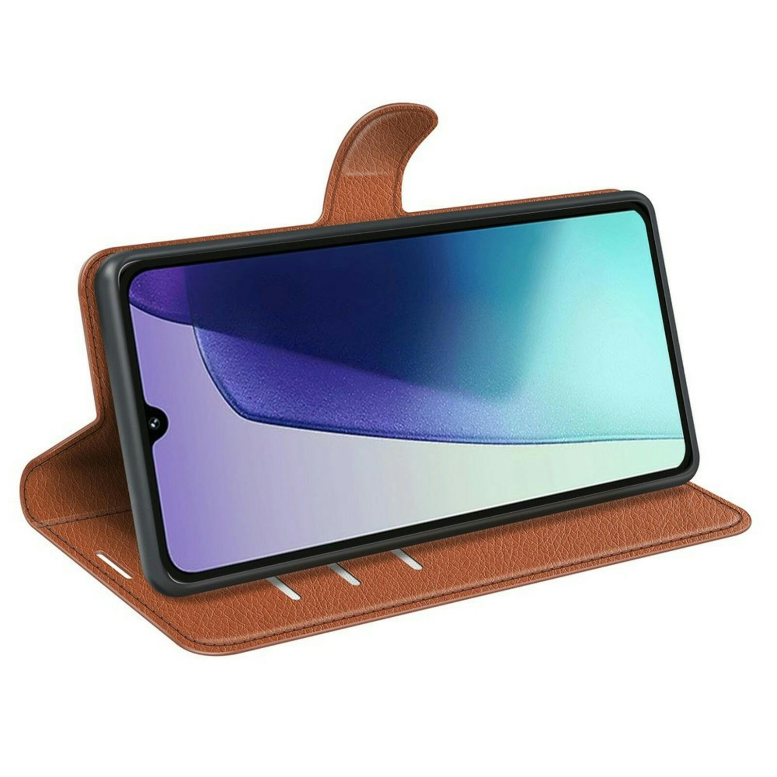 Mocaa Xiaomi Redmi 14C Slim-Fit Book Case Bruin