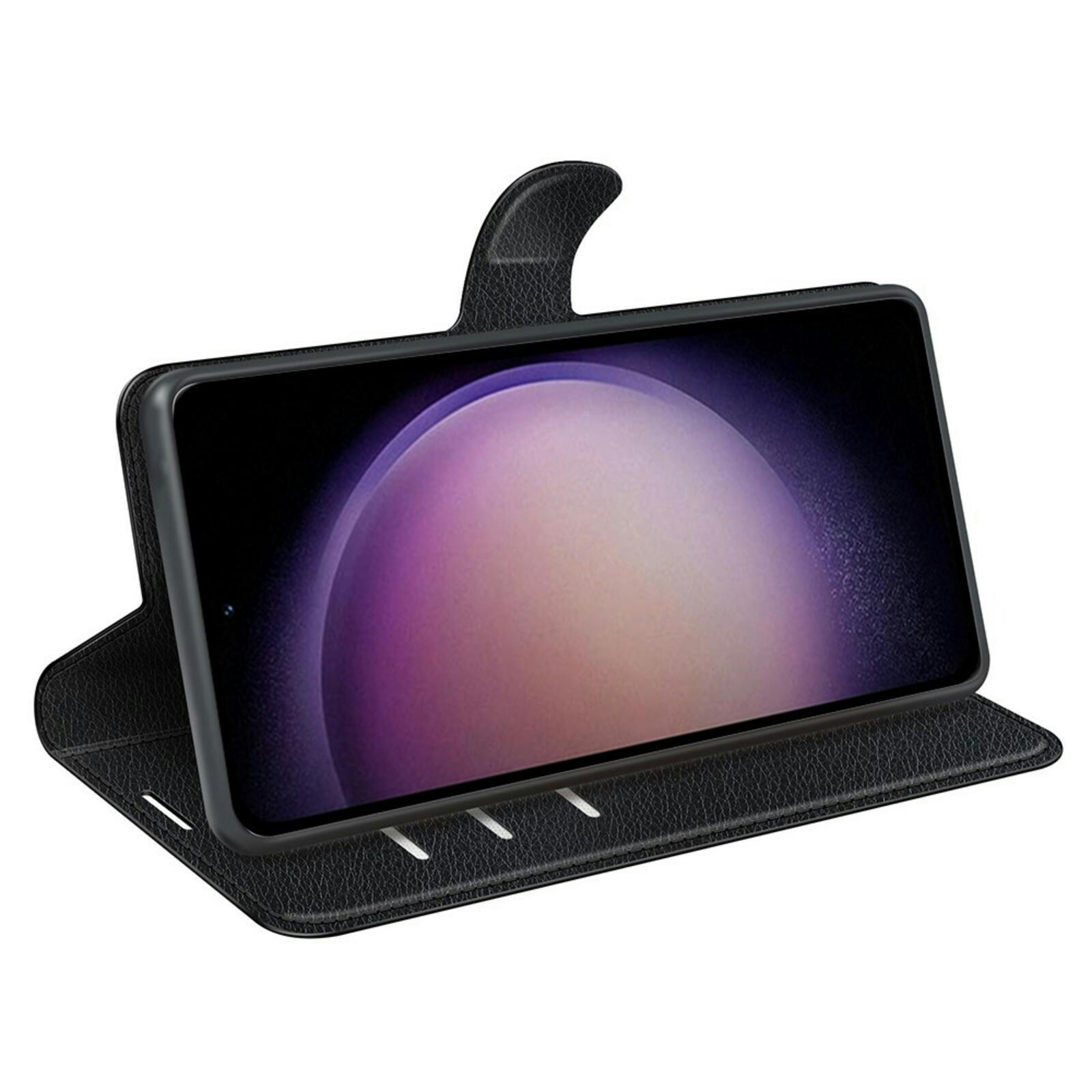 Mocaa Samsung S23 FE Portemonnee Hoesje Pasjes Zwart