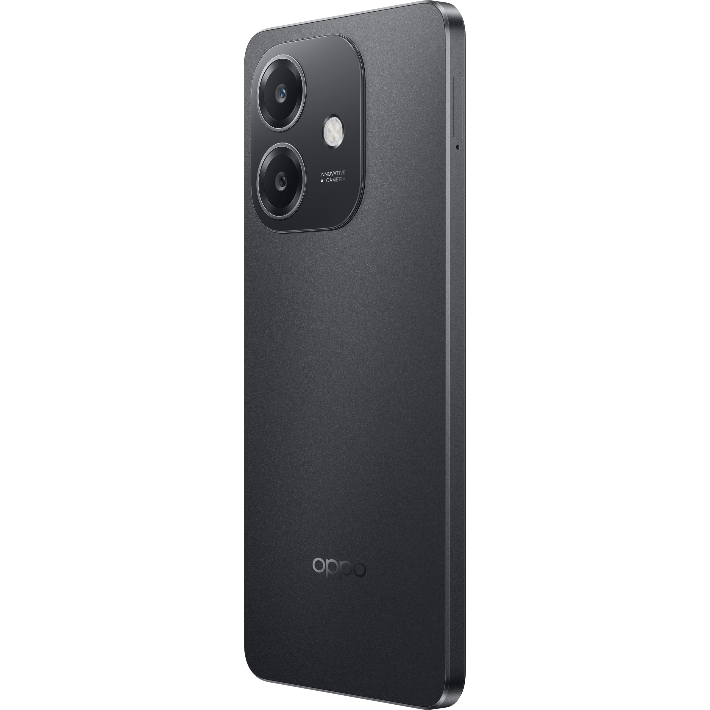 OPPO A40M Sparkle Black - Aanzicht vanaf links