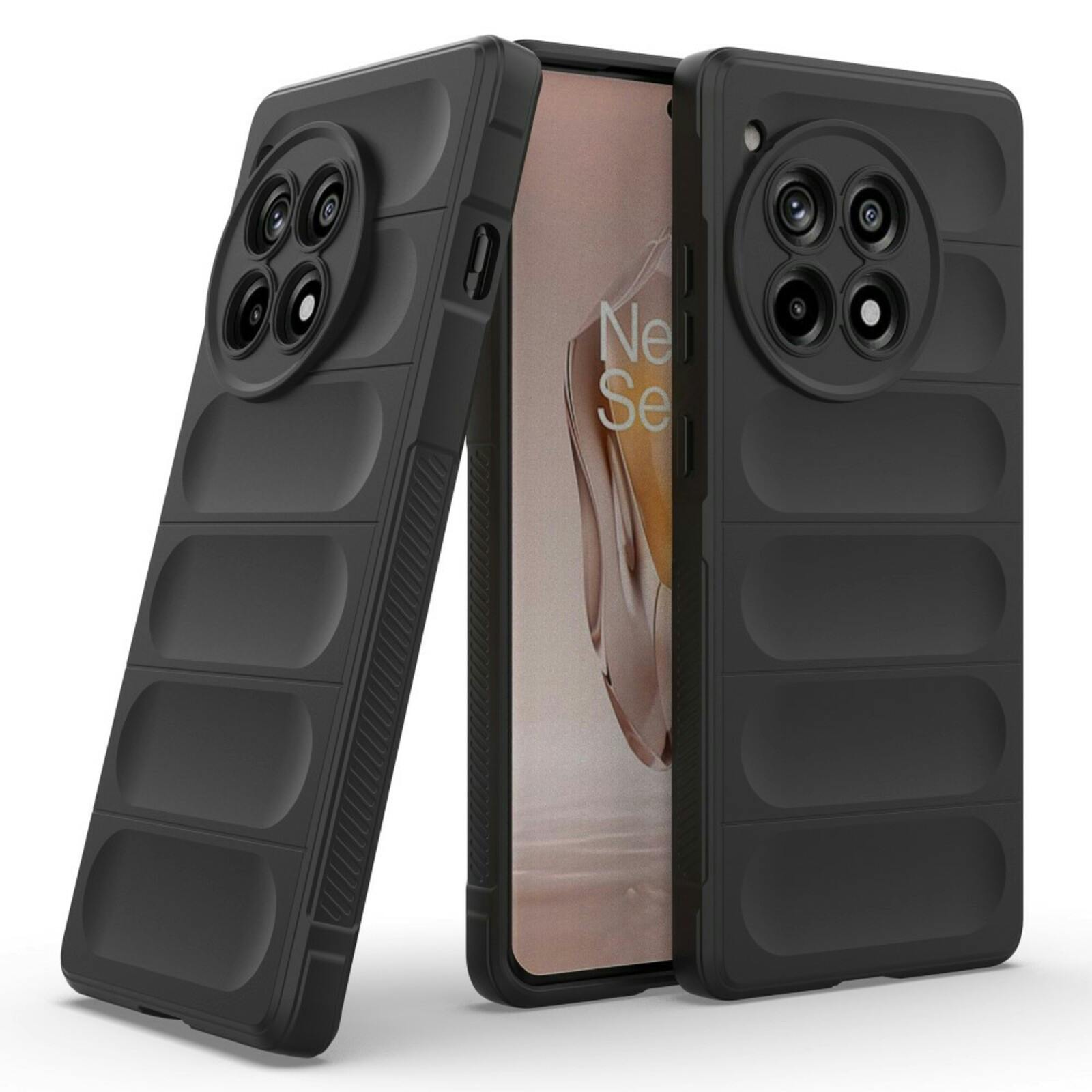 Comfycase OnePlus 12R Cushion Case Zwart