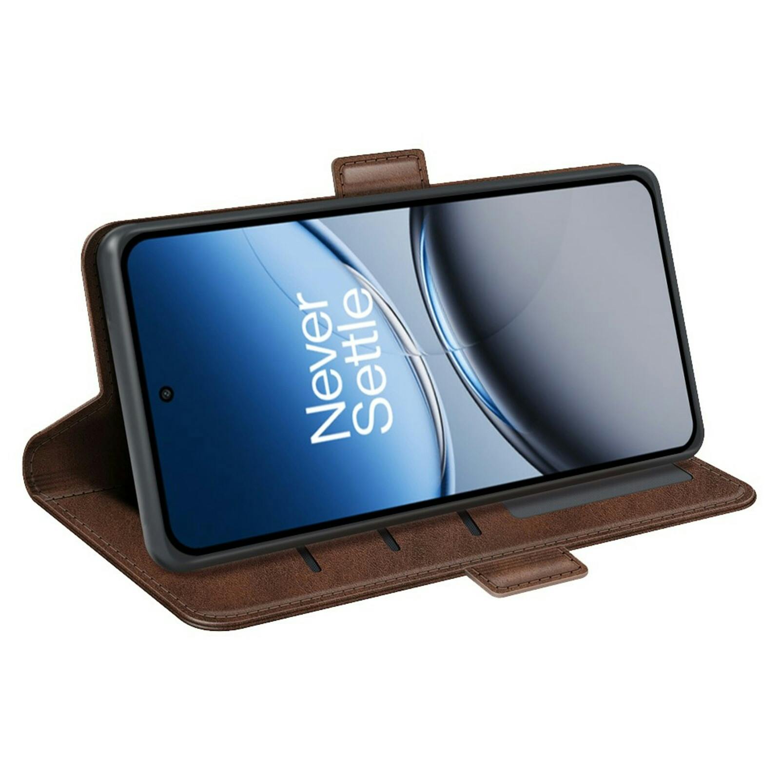 Comfycase OnePlus Nord 4 Bookcase Hoesje Bruin