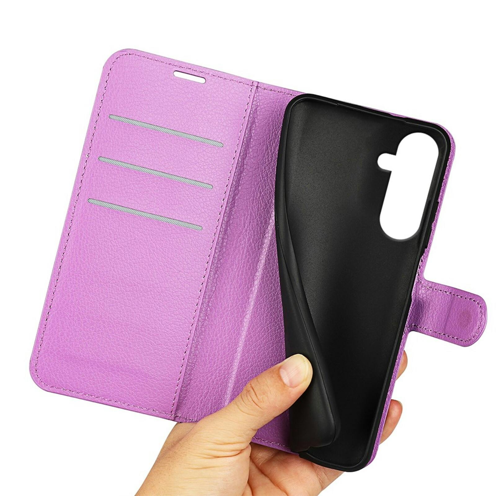 Comfycase Samsung Galaxy A18 Bookcase Hoesje Paars