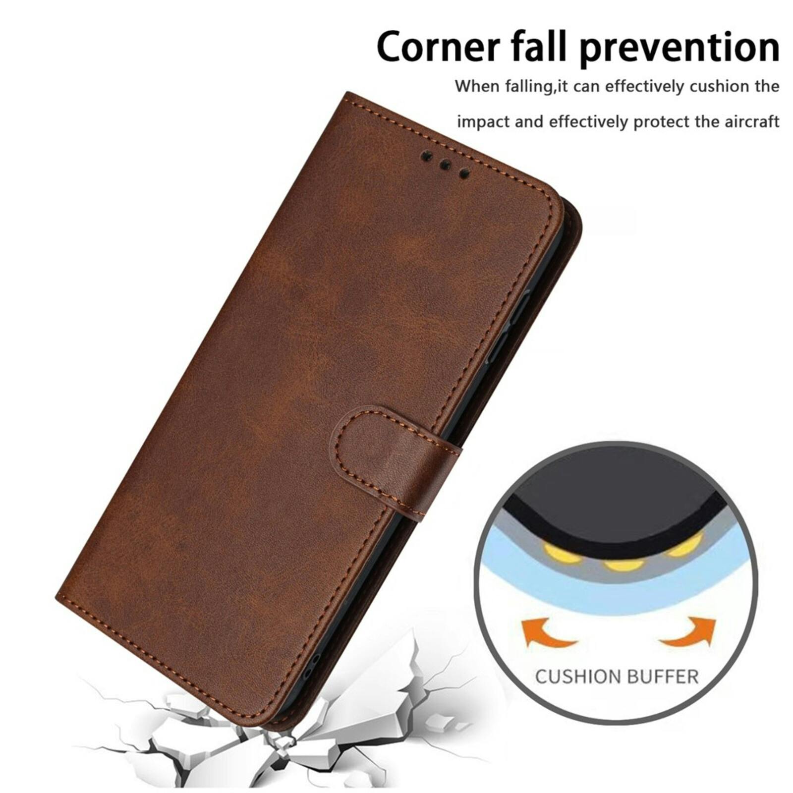 Comfycase OPPO Reno16 F 5G Bookcase Hoesje Bruin