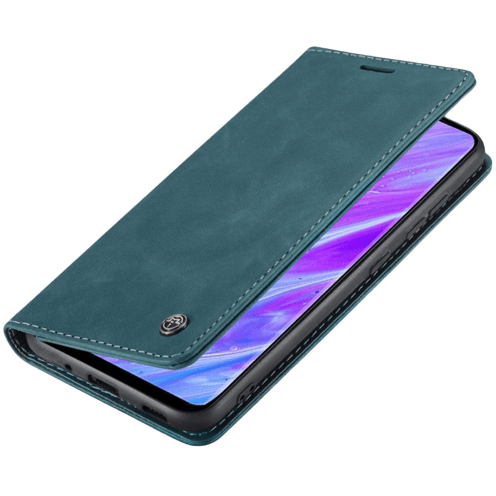 Caseme Samsung Galaxy S20 Ultra Business Wallet Bookcase Hoesje Blauw