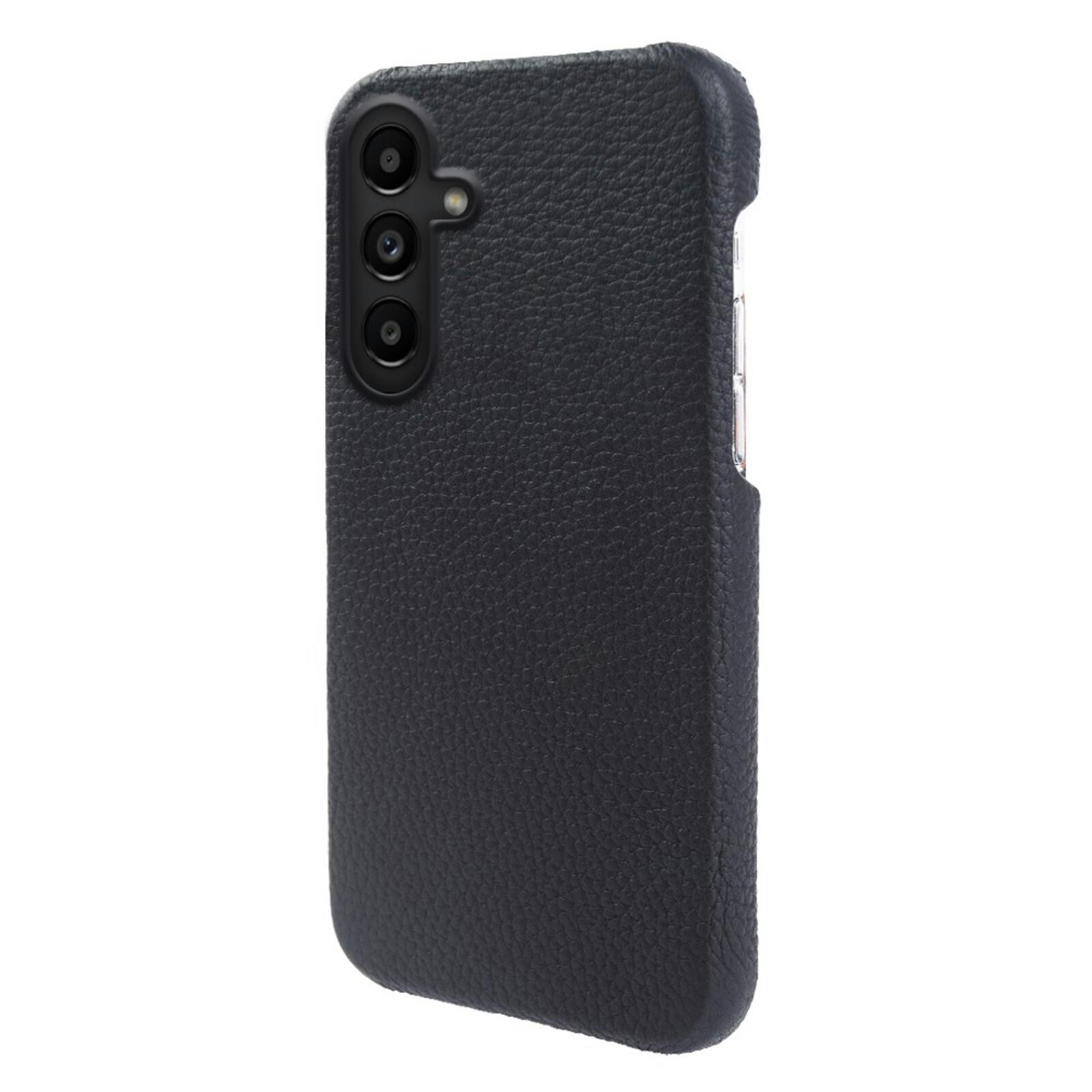 Fashion Samsung Galaxy S26 Plus Magnetisch Hoesje Echt Leer Zwart