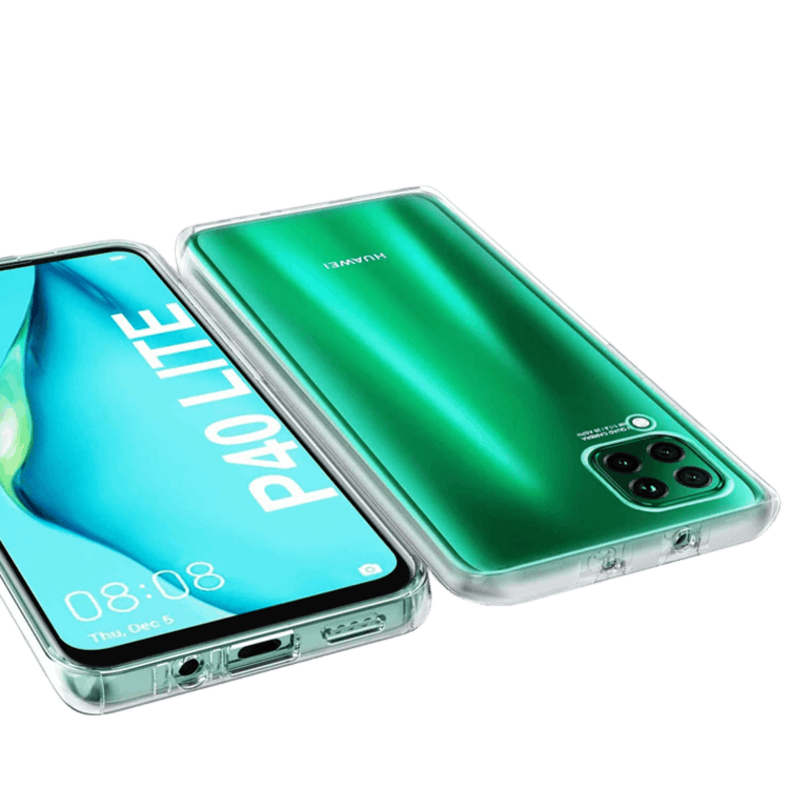 Mocaa Huawei P40 Lite fully body beschermhoes Transparant