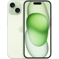 Apple iPhone 15 Green - Voorkant & achterkant