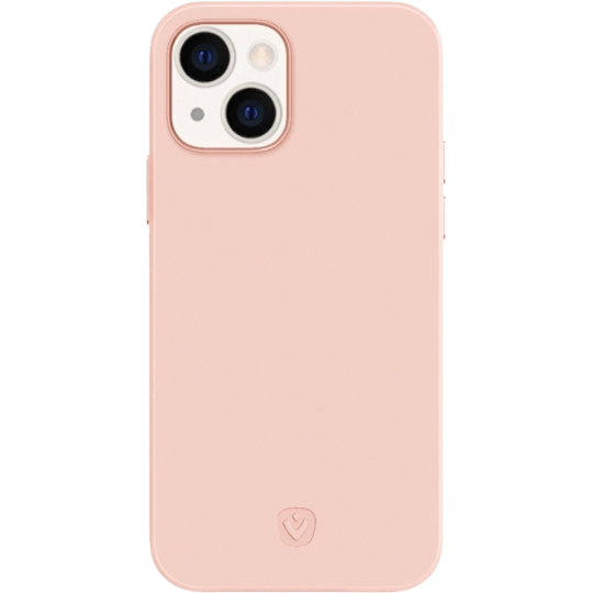 Valenta iPhone 13 Luxe Leren Hoesje Roze