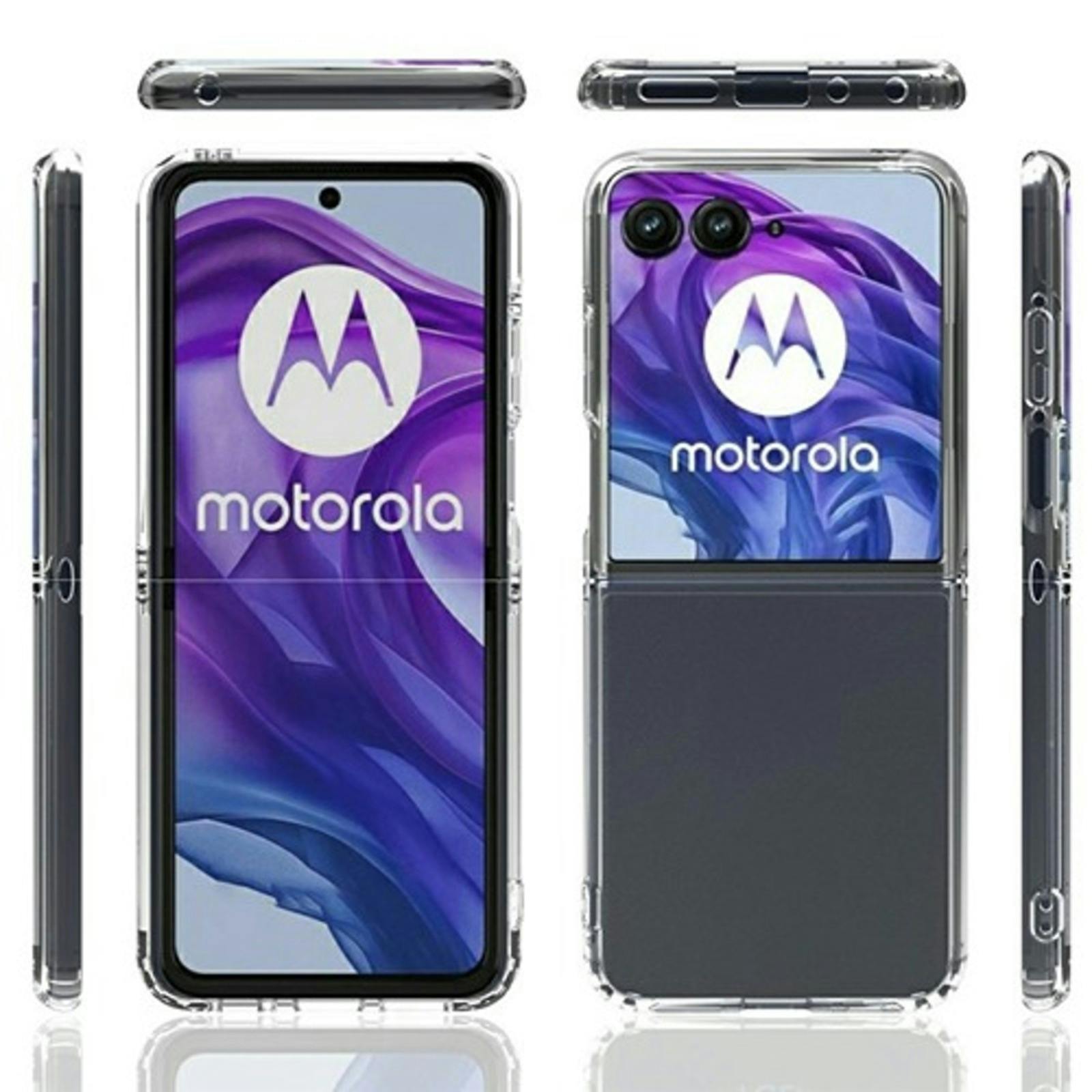 Mocaa Motorola Razr 60 Ultra Hoesje Transparant