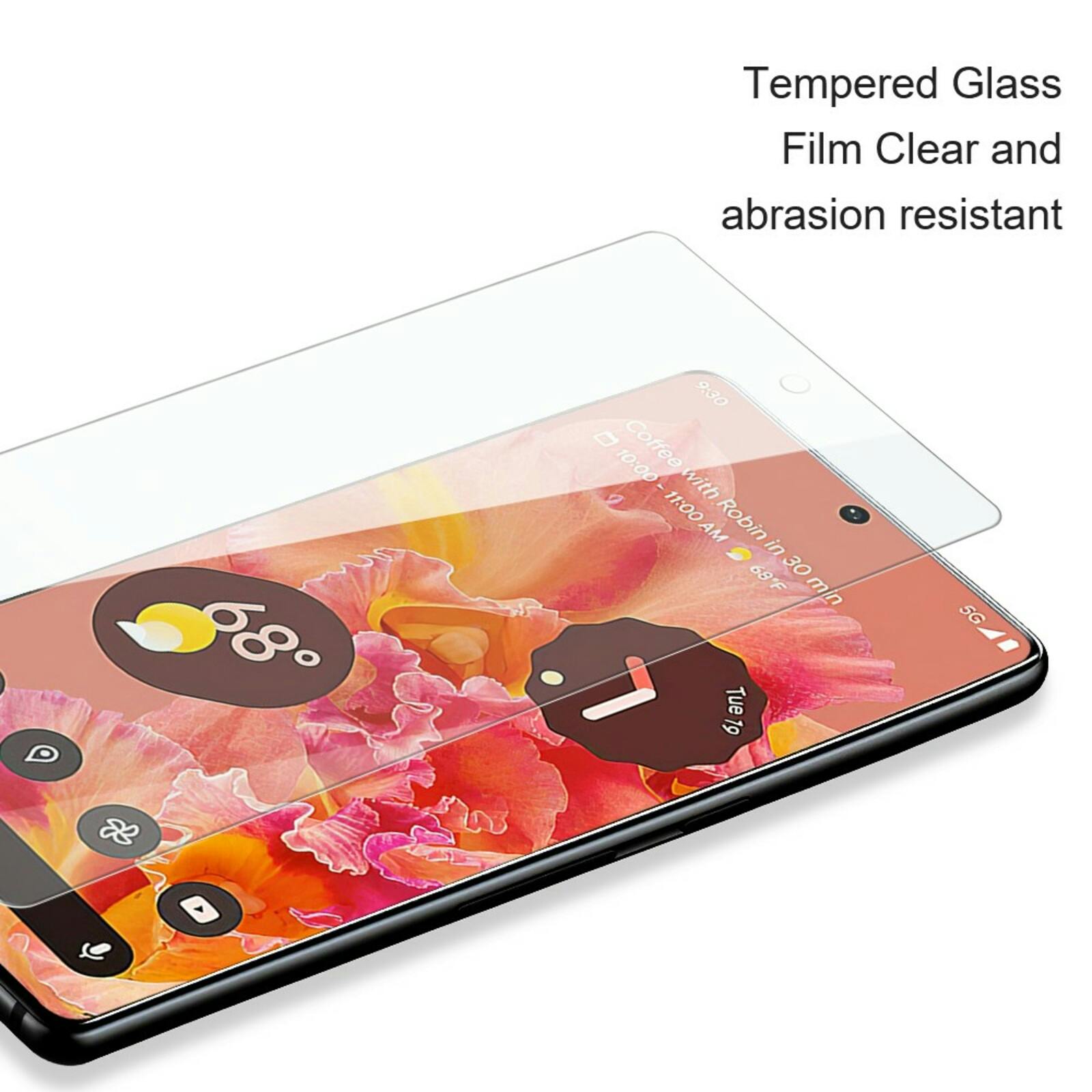 Amorus Google Pixel 9 / Pixel 9 Pro Screenprotector Gehard Glas Transparant