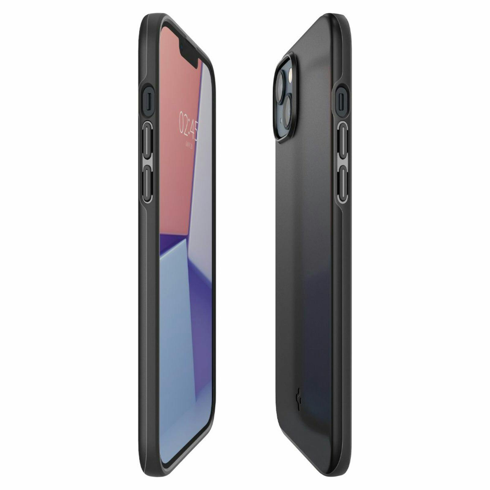 Spigen iPhone 14 Plus Thin Fit Hoesje Zwart
