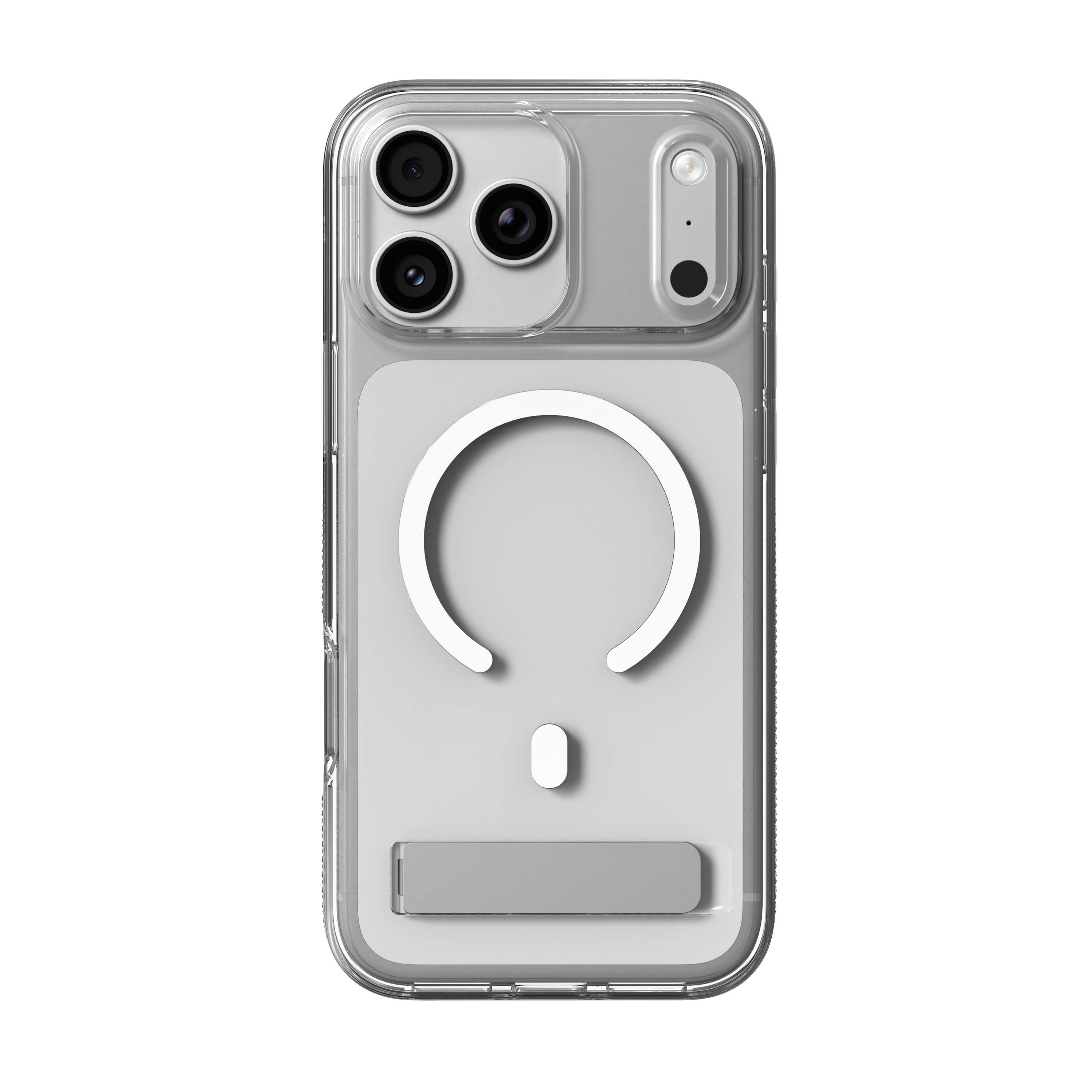 ZAGG iPhone 17 Pro Max/ 18 Pro Max MagSafe Crystal Palace Hoesje met Kickstand Transparant