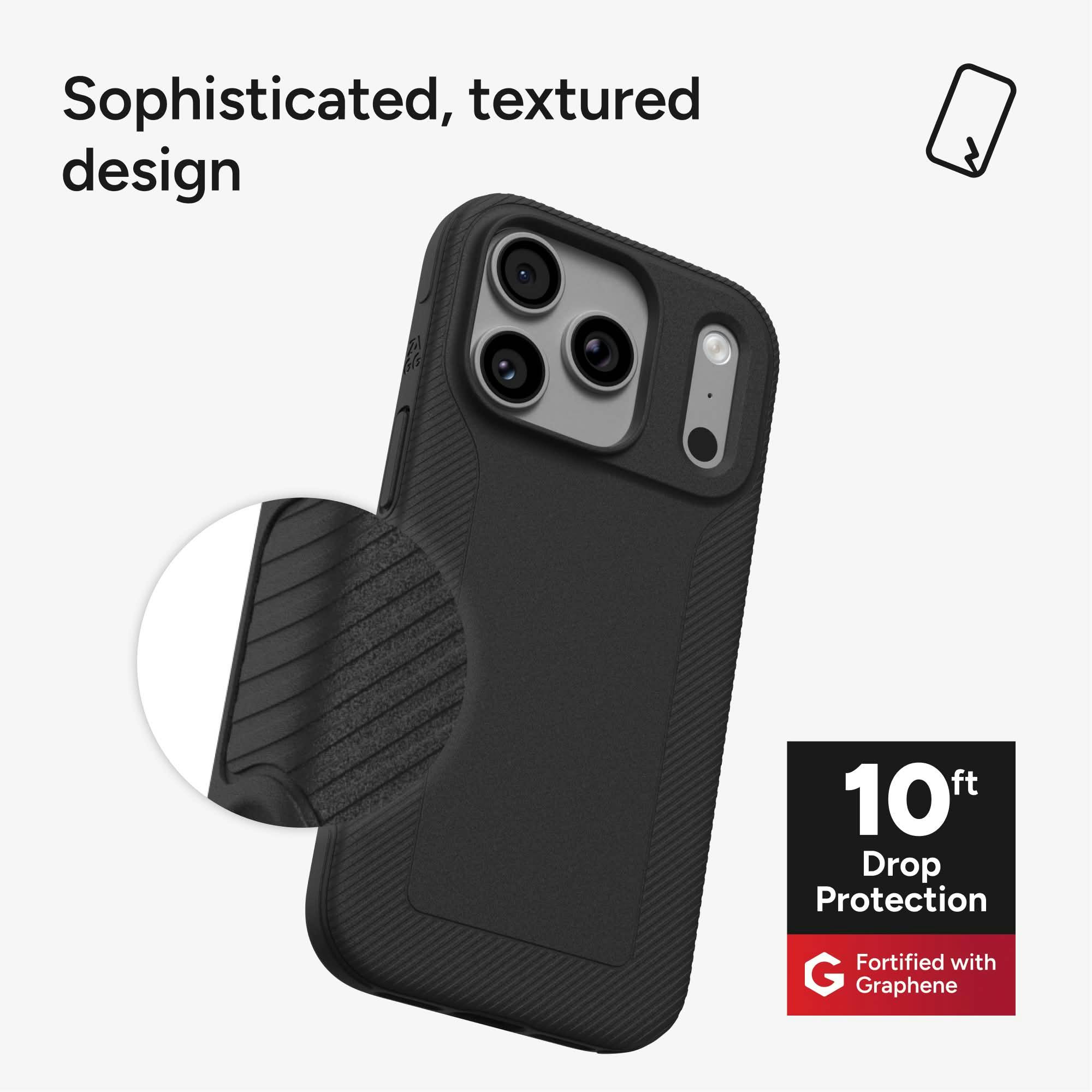 ZAGG iPhone 17 Pro / 18 Pro Luxe MagSafe Hoesje Zwart